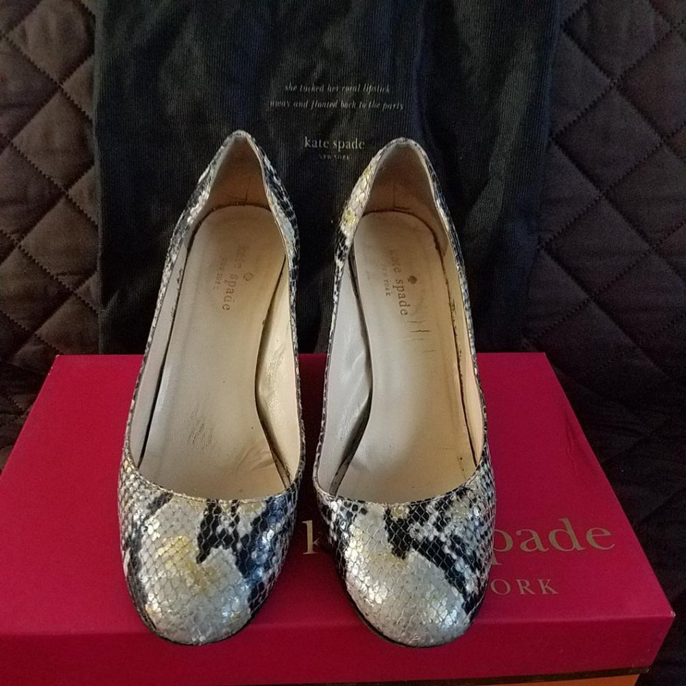 KATE SPADE PUPMS Embossed - Picture 5 of 5